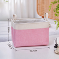 3-Layer Fabric Storage Box, Thickened Storage Bin, Desktop Organizer for Underwear & Socks