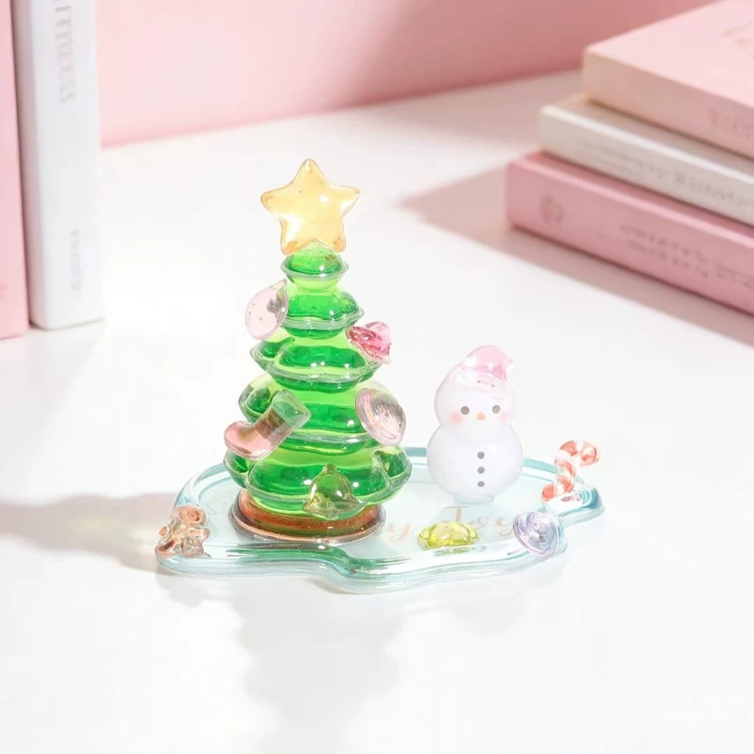 4pcs 3D Stackable Stickers, Transparent Jelly Layered Stacking Decals for DIY Scrapbooking, Journal, Phone Case Decor