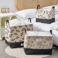 Fabric Drawstring Storage Bin, Dustproof Large Capacity Storage Basket for Clothes & Comforters 16''x20''x20''