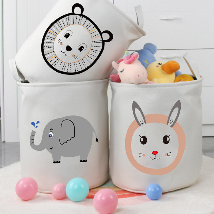 3-Layer Foldable Fabric Storage Basket, Collapsible Toy Storage Bin for Kids Toys