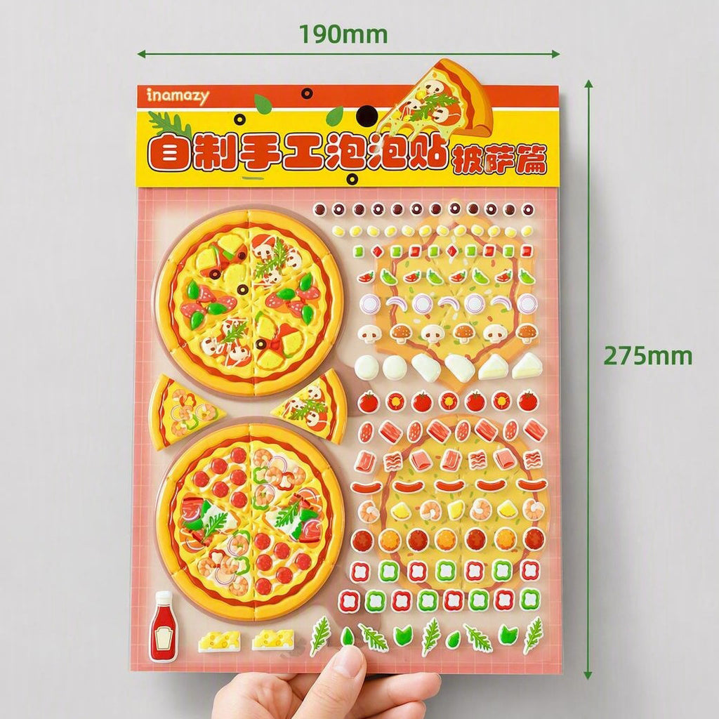 4pcs 3D Embossed Miniature Food Play Cute Bean Stickers, Clear Decorative Stickers, Kids Cartoon Journaling DIY Craft Decals