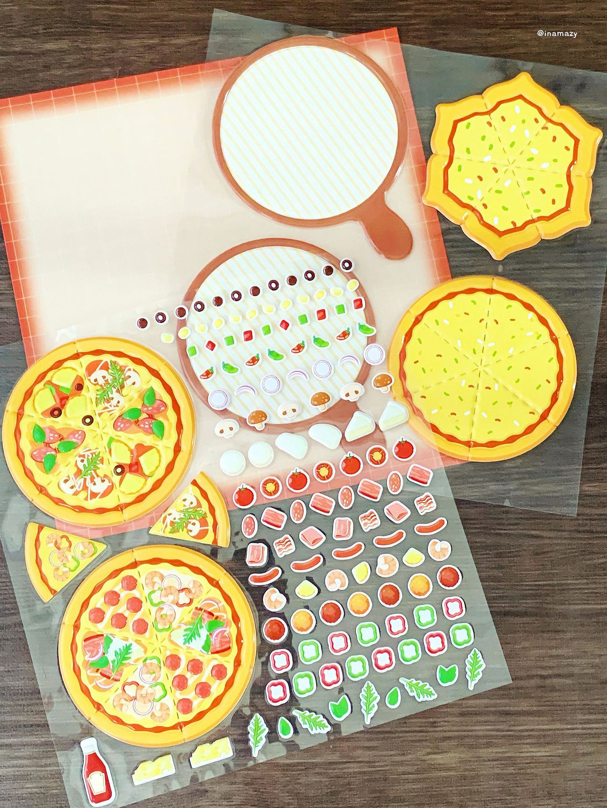 4pcs 3D Embossed Miniature Food Play Cute Bean Stickers, Clear Decorative Stickers, Kids Cartoon Journaling DIY Craft Decals