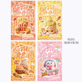 4pcs 3D Foam Stackable Stickers, Cute Cartoon DIY Handmade Decal, Stress Relief Desktop Ornament for Kids & Craft Lovers