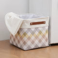 13in Collapsible Fabric Storage Box, Foldable Organizer Bin for Clothes, Toys & Sundries